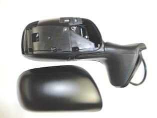 TOYOTA AURIS- 07/10; KAPI AYNASI SAĞ ELEKTRİKLİ/ISITMALI/SİYAH/5 FİŞLİ SİNYALLİ