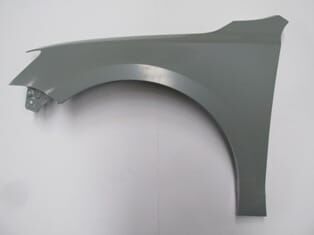 VOLKSWAGEN JETTA- 6- 11/14; ÖN ÇAMURLUK DELİKSİZ SOL GRİ/SİYAH BOYALI (SIMYI)