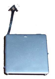 MERCEDES C CLASS- W203- 00/07; ARKA TAMPON ÇEKİ DEMİRİ KAPAĞI (ELEGANCE) METALİK GRİ (TW)