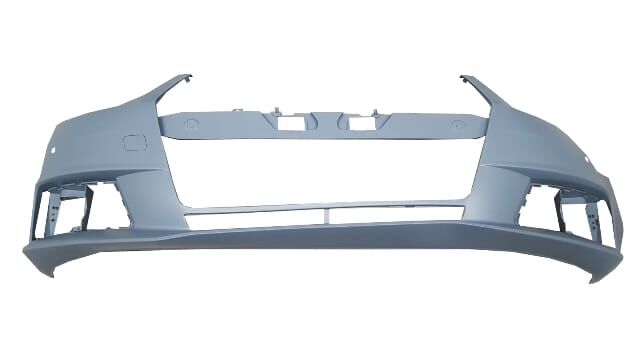 AUDI A4- 15/18; ÖN TAMPON ASTARLI SENSÖR DELİKLİ/ÇEKİ KAPAKLI/FAR YIKAMA DELİKSİZ (TYG)