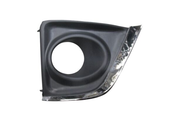 TOYOTA COROLLA- NDE180- 13/16; SİS LAMBA KAPAĞI SAĞ SİYAH SİS DELİKLİ (NİKELAJ ÇITALI) (TW)