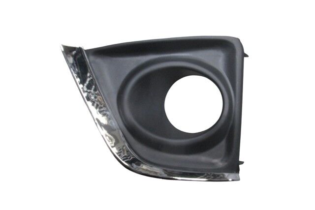 TOYOTA COROLLA- NDE180- 13/16; SİS LAMBA KAPAĞI SOL SİYAH SİS DELİKLİ (NİKELAJ ÇITALI) (TW)