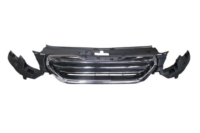 PEUGEOT 2008- 13/16; ÖN PANJUR SİYAH (NİKELAJ ÇERÇEVELİ) (TW)