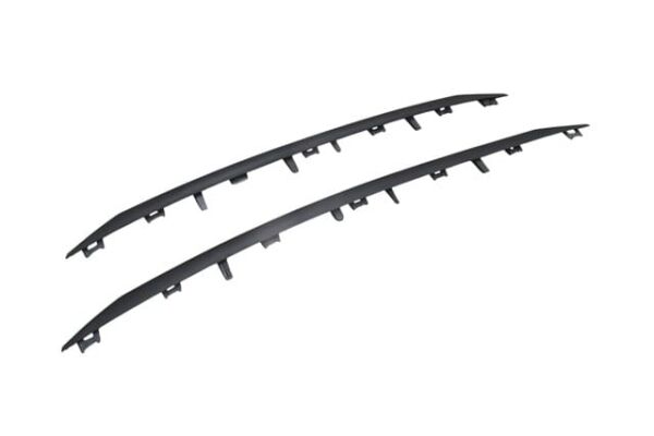 PEUGEOT 2008- 13/16; ÖN PANJUR ÇITASI SET 2 PARÇA ALT/ÜST SİYAH (TYG)