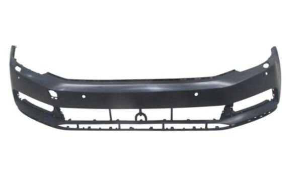 VOLKSWAGEN PASSAT- B8- 14/18; ÖN TAMPON (SİS/PANJUR/SENSÖR DELİKLİ) (FAR YIKAMALI)