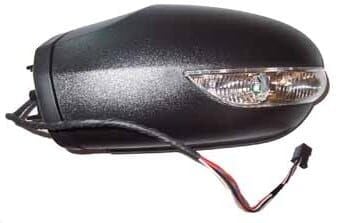 MERCEDES A CLASS- W169- 05/08; KAPI AYNASI SOL ELEKTRİKLİ SİYAH/ISITMALI/SİNYALLİ (5FİŞLİ)