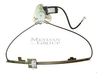 RENAULT R19- EUROPA- 92/01; ÖN CAM KRİKOSU SOL ELEKTRİKLİ/MOTORLU (HUSHAN)